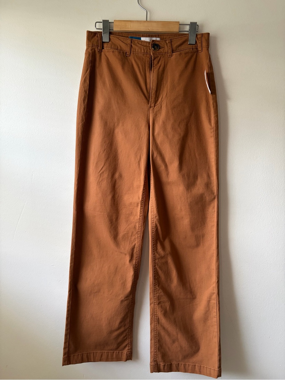 Old Navy Women’s Tall Wide-Leg Chinos in Rust